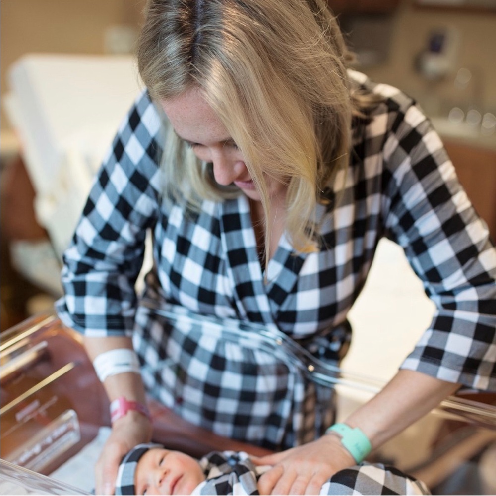 Matching Robe, Swaddle and Hat